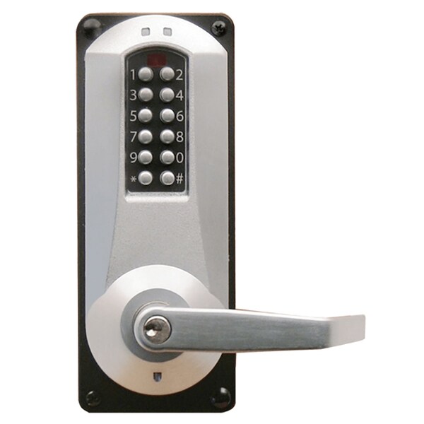 E-Plex 5086 Entry/Egress Back to Back Mortise Lock, 100 Access Codes, 3,000 Audit Events, KIL, Schla